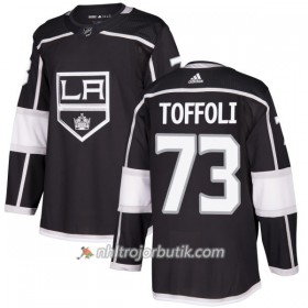 Män Ishockey Los Angeles Kings Tröja Tyler Toffoli 73 Adidas 2017-2018 Svart Authentic